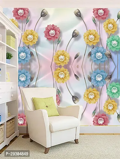 Elegant Multicoloured Vinyl Wall Decor For Room