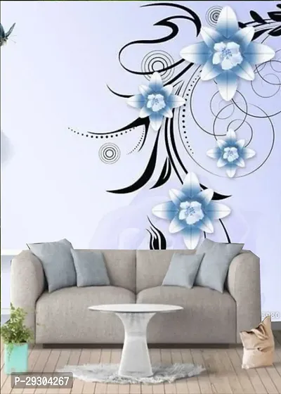 Elegant Multicoloured Vinyl Wall Decor For Room