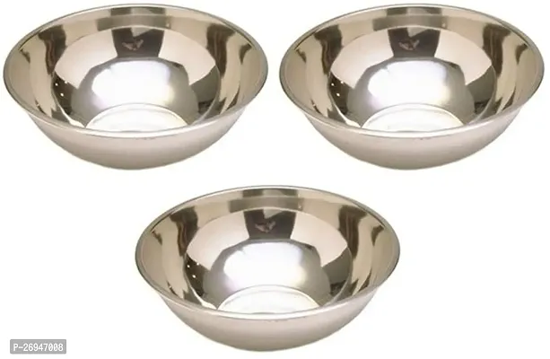Classic Stainless Steel Bowl Pack of 3