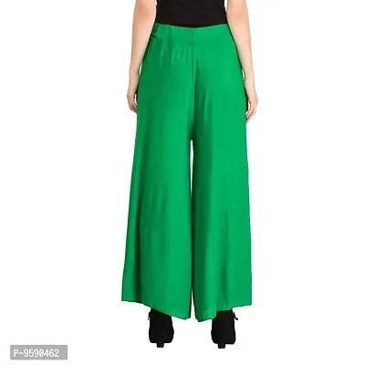 TooLook Women's Regular Fit Cotton Lycra Palazzo Combo (Palazzo-6_Black, Skin, Green, Baby Pink, Royal Blue, Navy Blue_XL)-thumb3