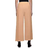 Aaru Collection Stylish Casual Wear Malai Lycra Pant Palazzo Combo (Free Size, Pack of 6)-thumb3