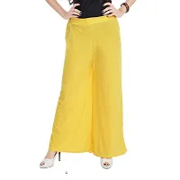 TooLook Women's Regular Fit Cotton Lycra Palazzo Pants (Palazzo-6_Maroon, Black, Green, Yellow, White, Red_Xl)-thumb1