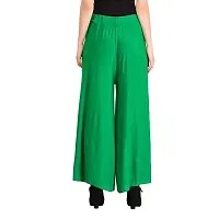 TooLook Women's Regular Fit Cotton Lycra Palazzo Pants (Palazzo-6_Maroon, Black, Green, Yellow, White, Red_Xl)-thumb2