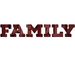 Designer Family Brown Acrylic Mirror Wall Stickers-thumb4