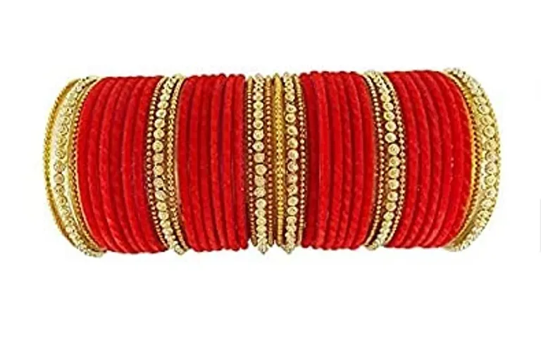 Glass bangle set for women and girls (pack of 42)