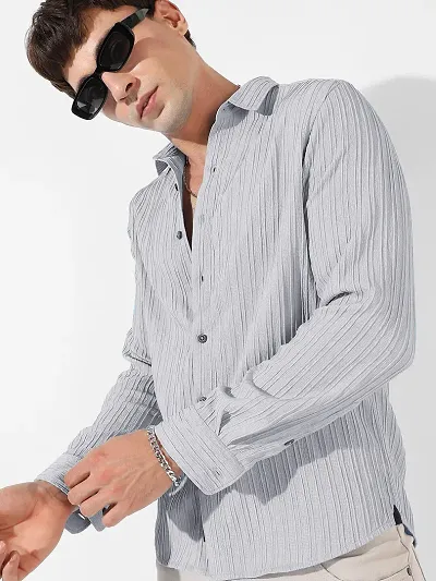 Stylish Regular Fit Long Sleeves Casual Shirt For Men