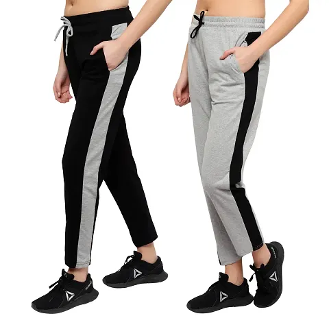 Side Stripe Track Pant Combo of 2