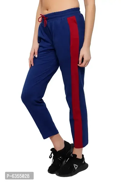 Stylish Cotton Multicoloured Solid Track Pant For Women-Pack Of 2-thumb3