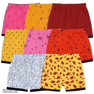 Stylish Cotton Printed Bloomer For Girls- Pack Of 8