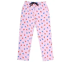 Stylish Cotton Printed Pyjama Bottom For Girls-Pack Of 2-thumb1