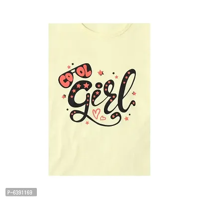 Stunning Cotton Printed Tees For Girls- Pack Of 2-thumb3