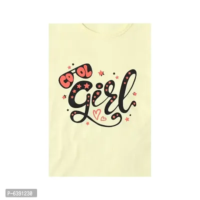 Stunning Cotton Printed Tees For Girls- Pack Of 3-thumb3