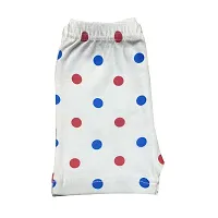 Lycra Blended Printed Shorts For Girls- Pack Of 4-thumb4