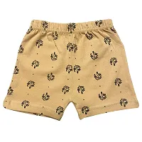 Lycra Blended Printed Shorts For Girls- Pack Of 4-thumb2