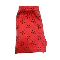 Lycra Blended Printed Shorts For Girls- Pack Of 6-thumb4