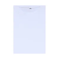 Stylish White Round Neck Long Sleeves Cotton Solid T-Shirt For Boys-thumb2