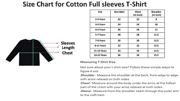 Stylish Orange Round Neck Long Sleeves Cotton Solid T-Shirt For Boys-thumb3