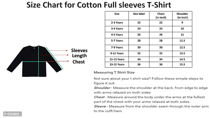Stylish Orange Round Neck Long Sleeves Cotton Solid T-Shirt For Boys-thumb4