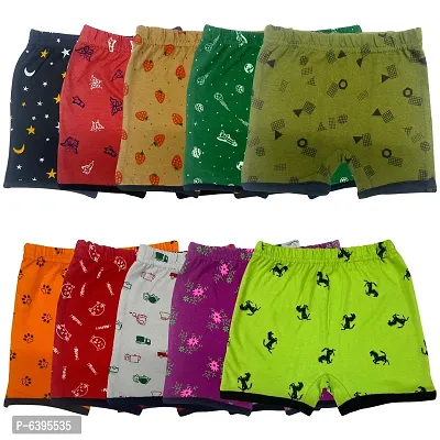 Stylish Cotton Printed Shorts For Infants 10
