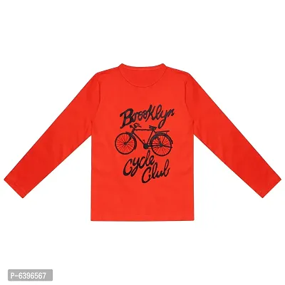 Fabulous Cotton Printed Round Neck Tees For Boys- Pack Of 5-thumb3