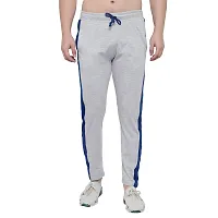 Stylish Multicoloured Cotton Solid Track Pant For Men- Pack of 2-thumb1