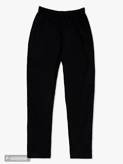 Fancy Cotton Solid Track Pant For Boys Girls-thumb2
