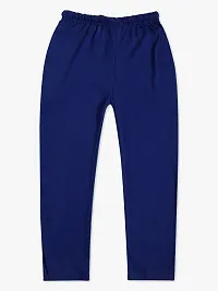 Combo Cotton Solid Track Pant For Boys Girls-thumb1