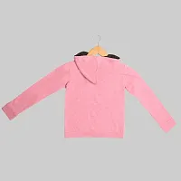 Fancy Stylish Soft Brushed Fleece Pullover Hoodie Sweatshirts Combo For Kids and Girls Pack Of 2-thumb1