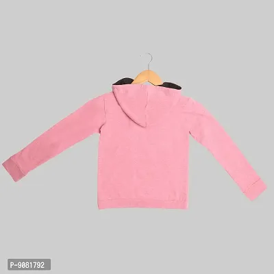 Fancy Stylish Soft Brushed Fleece Pullover Hoodie Sweatshirts Combo For Kids and Girls Pack Of 2-thumb2