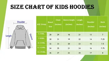 Fancy Stylish Soft Brushed Fleece Pullover Hoodie Sweatshirts Combo For Kids and Girls Pack Of 2-thumb4