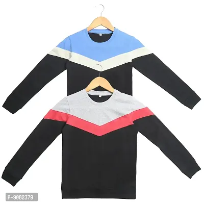 Authentic Regular Fit Full Sleeve Cotton Sweatshirt Combo For Kids and Girls Pack Of 2