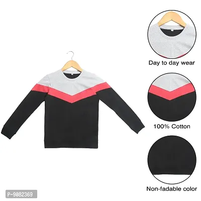 Authentic Regular Fit Full Sleeve Cotton Sweatshirt For Kids and Girls-thumb4