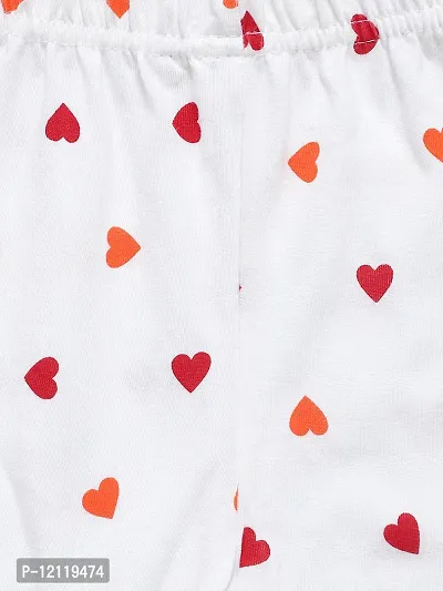Classic Cotton Printed Pyjama Leggings For Girls Pack Of 3-thumb3