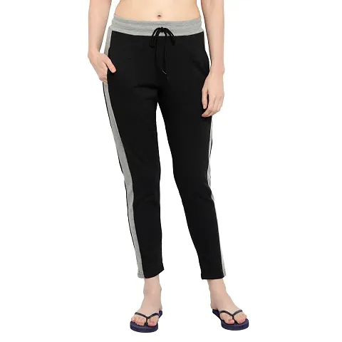 Solid Casual wear Track Pant for Women