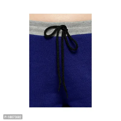 Elite Blue Cotton Striped Track Pant For Women-thumb4