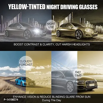 HD Vision Day Goggles Anti-glare Polarized Sunglasses Men/Women Driving Glasses Uv Protection Glasses for Driving Car, Bike-thumb5