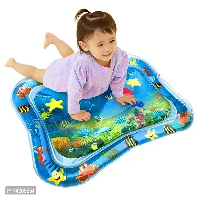 Baby Kids Water Play Mat Toys Inflatable Tummy Time Leakproof Water Play Mat-thumb0