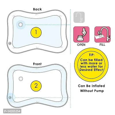 Baby Kids Water Play Mat Toys Inflatable Tummy Time Leakproof Water Play Mat-thumb3