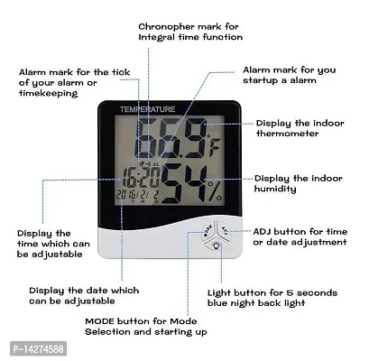 HTC-1 Room Thermometer with Humidity Incubator Meter-thumb5