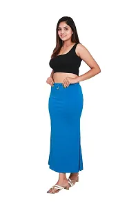 SKIIN BY TIBER Women Microfilament Spandex Saree Shapewear/Saree Shaper/Saree Shapewear for Women (XL, Blue)-thumb4