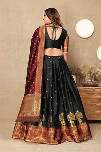 Stylish Art Silk Jacquard Lehenga Cholis for Women-thumb1