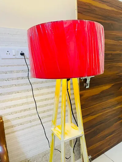 Italian Style Wooden Floor Lamp