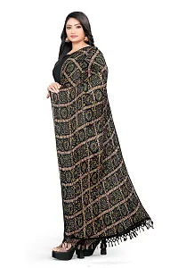 Black  Colour Poly Georgette  Dupatta-thumb1