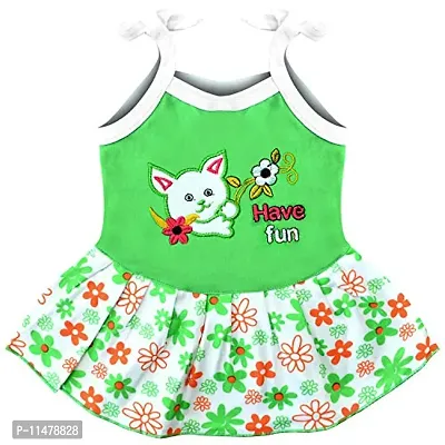 SVS Baby Girls Casual Tops and Panty (Green)-thumb5