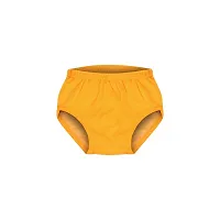 SVS Baby Girl's Casual Cotton Top and Panty (Yellow)-thumb2