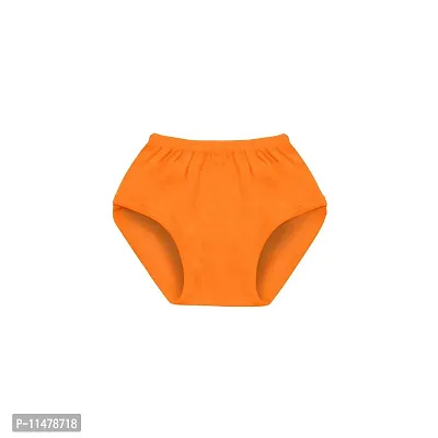 SVS Baby Girl's Casual Top and Panty (Orange)-thumb3