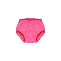 SVS Baby Girl's Casual Cotton Top and Panty (Pink, 6-12 Months)-thumb2