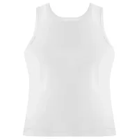 EverKing Men's Cotton Roundneck Sleeveless White Vest Combo (Pack of 5)-thumb1