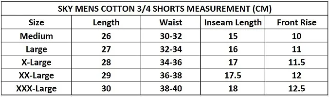Motus Mens Cotton Casual 3/4 Shorts-thumb1