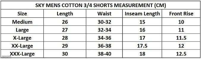 Motus Mens Cotton Casual 3/4 Shorts-thumb2
